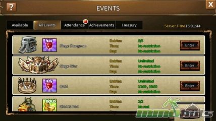 arcane-online-all-events