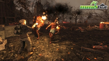 7 Days To Die_Burning Zombies