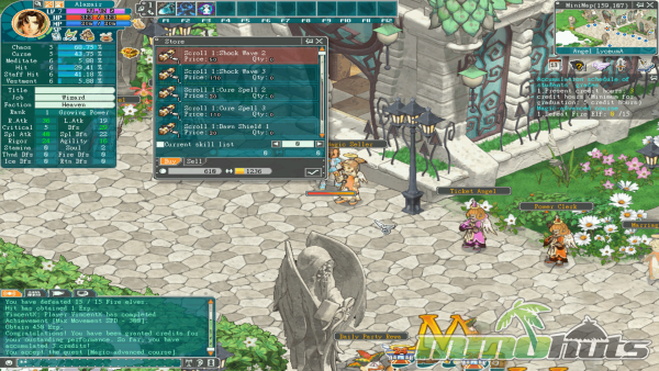 Angels-Online-combat-skills