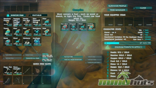 Ark-Survival-Evolved-campfire-inventory