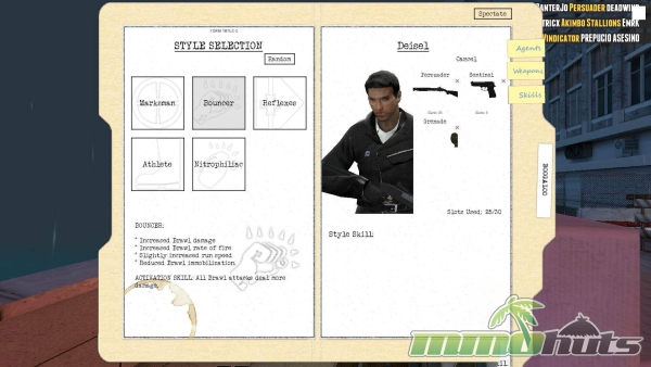 Double-Action-bouncer