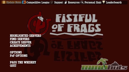 fistful-of-frags-main-menu