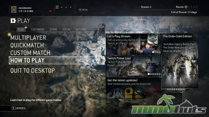 for-honor-main-menu