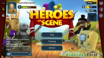 heroes-of-scene-main-menu