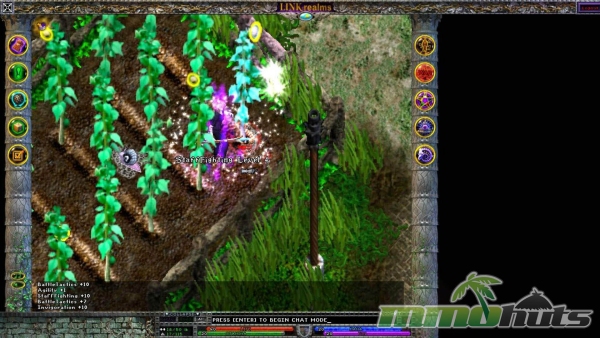 link-realms-fighting-level-up