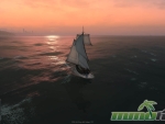 naval-action-sunset