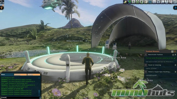next-island-biological-research-area