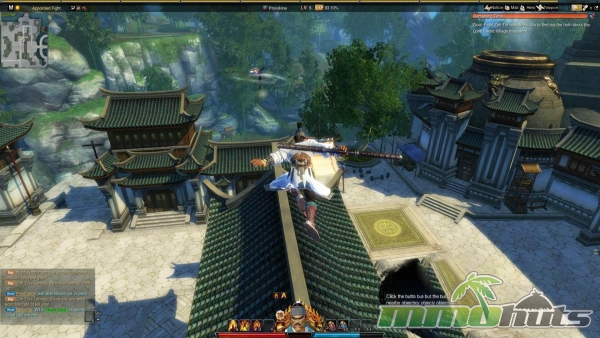 Swordsman-acrobatics