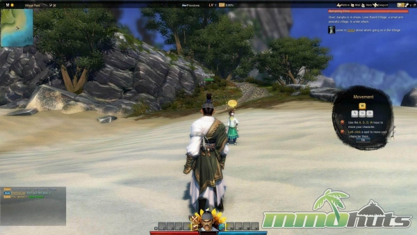 Swordsman-beach