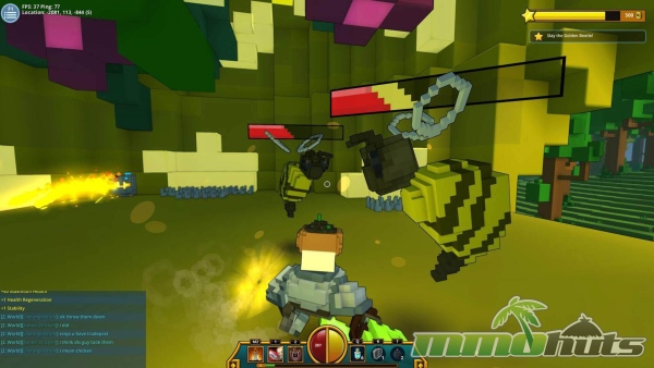 trove-bee-fight