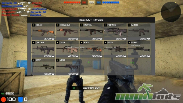 Warmode-assault-rifles