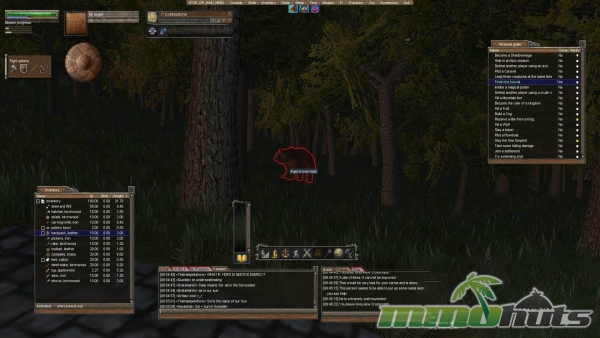 Wurm-Online-aged-brown-bear